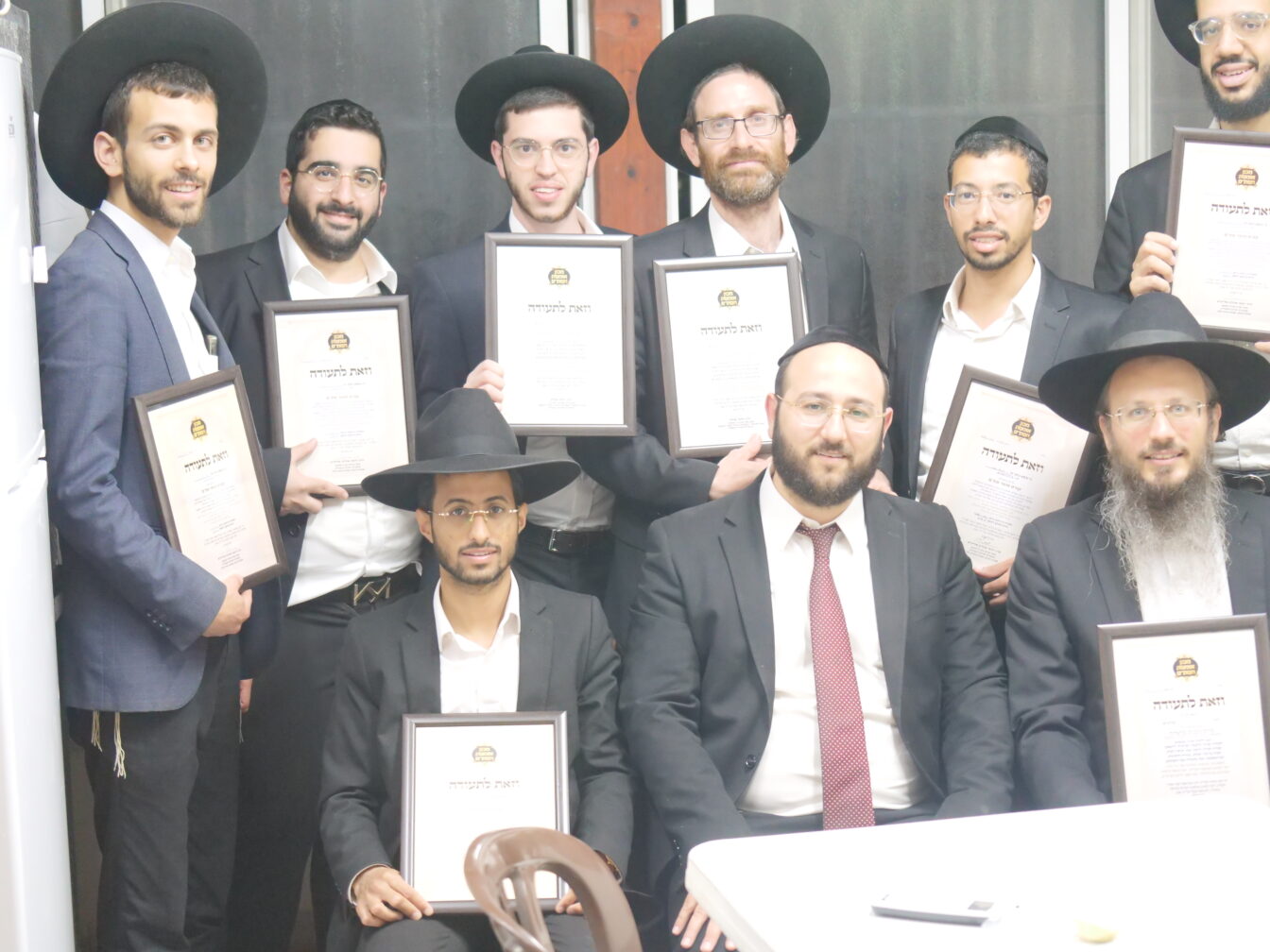 תעודת סופר סת"ם יוקרתית לבוגרי הקורס