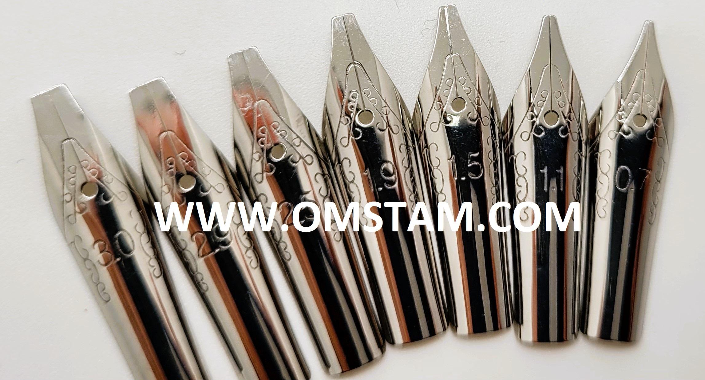 ראש נירוסטה להכנה קולמוס